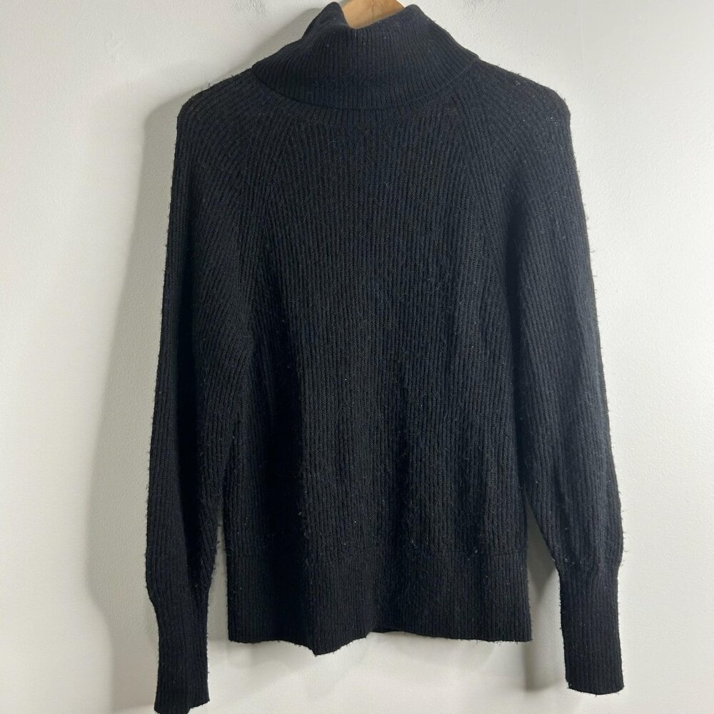 Quince Womens Baby Alpaca-Merino Wool Turtleneck Pullover‎ Sweater Sz XS